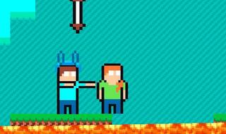 Pixel Battle Upward