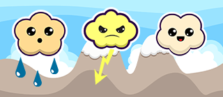 Heavenly Descent: Falling Cloud